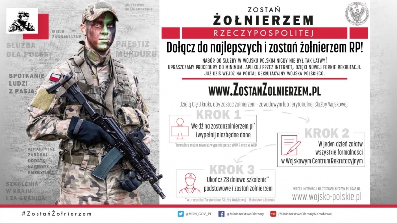 Nowy system rekrutacji do Wojska Polskiego