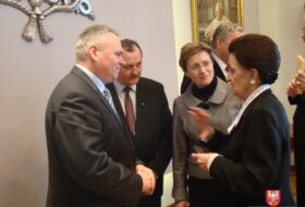 Prezydentowa Kaczorowska z wizytą w Wadowicach