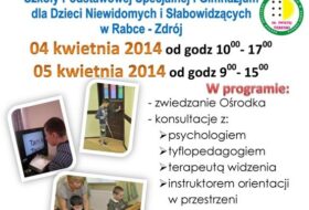 Dni otwarte w Szkole Podstawowej Specjalnej i Gimnazjum dla Dzieci Niewidomych i Słabowidzących w Rabce-Zdroju
