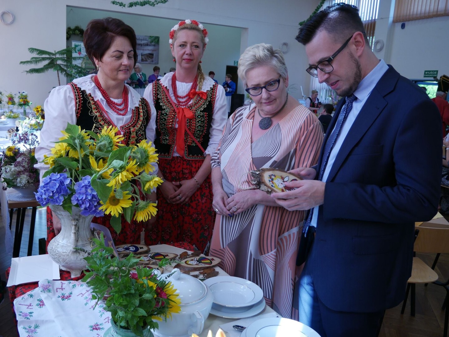 Wicestarosta B. Smolec oraz poseł F. Kaczyński byli goścmi konkursu „Innowacyjna Małopolska - tradycyjne potrawy lokalne”