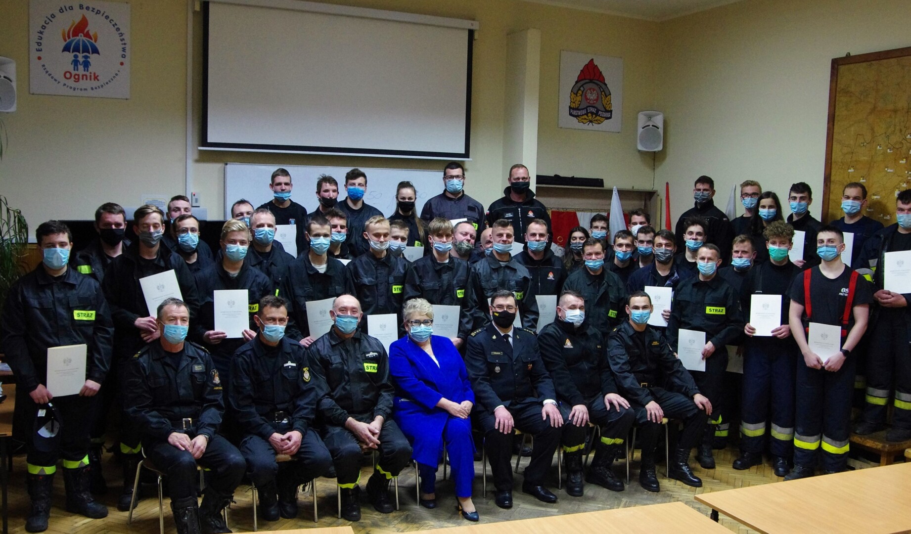Zakończenie szkolenia podstawowego strażaków – ratowników OSP