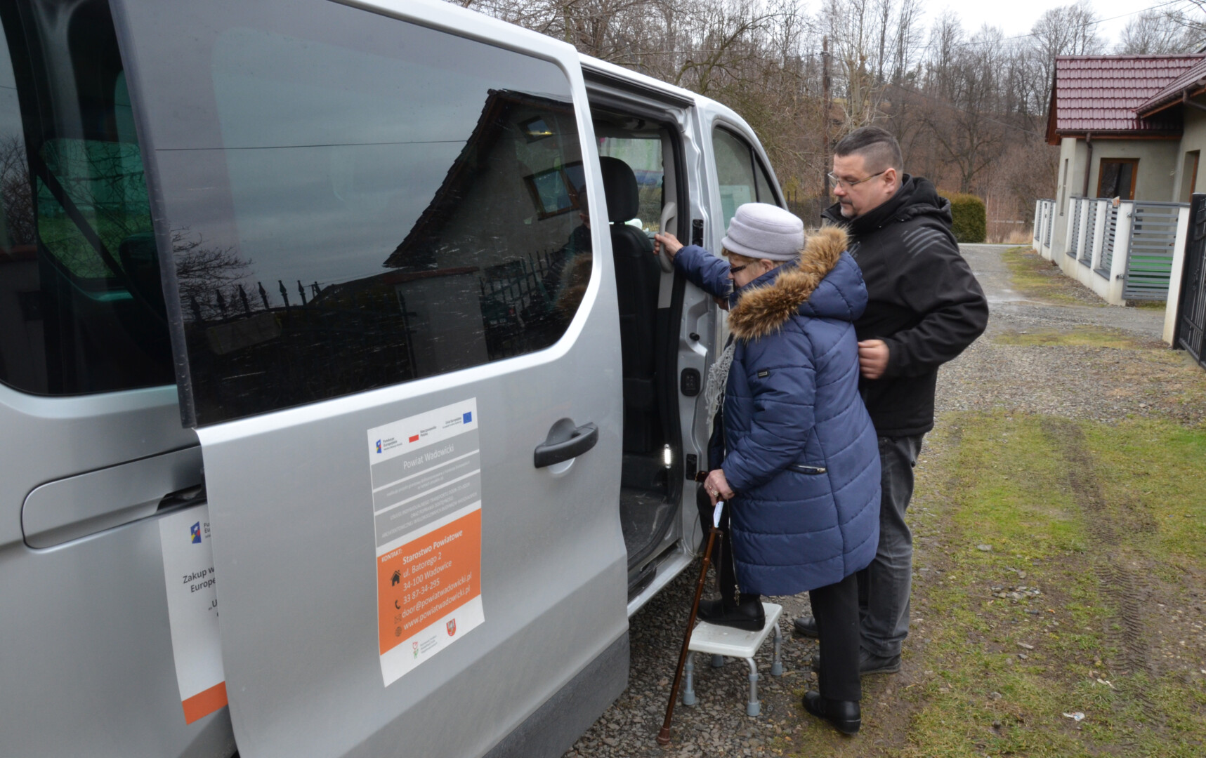 Starostwo Powiatowe w Wadowicach oferuje bezpłatny transport door-to-door