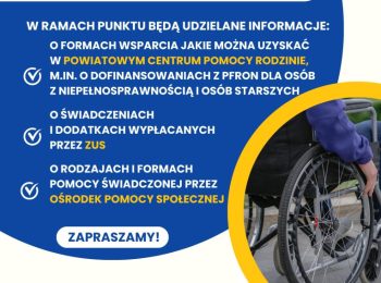 MOBILNY PUNKT INFORMACYJNY – 17 CZERWCA ZAPRASZAMY DO BRZEŹNICY I BACHOWIC!